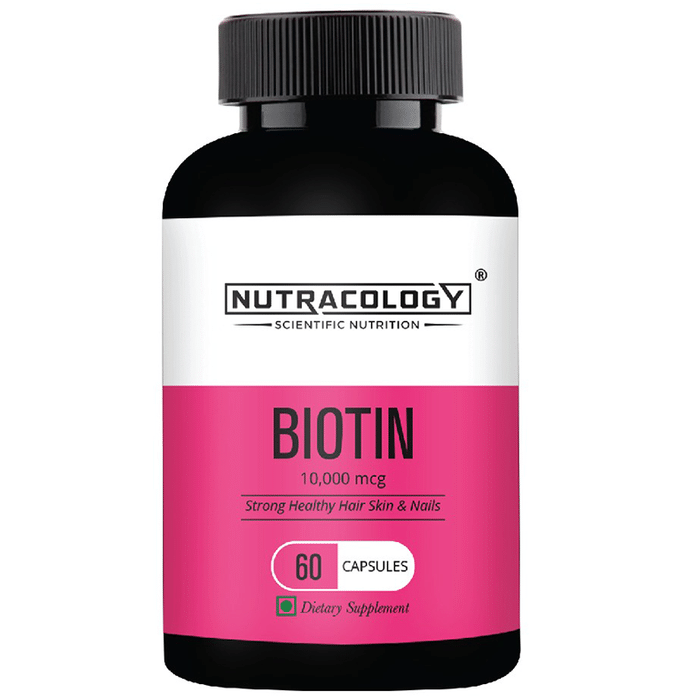 Nutracology Biotin 10000mcg Capsule