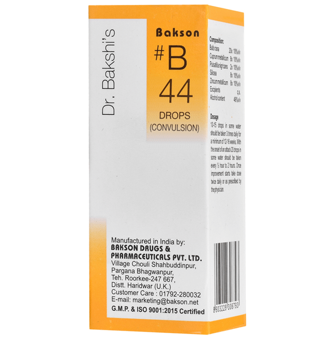 Bakson B44 Convulsion Drop