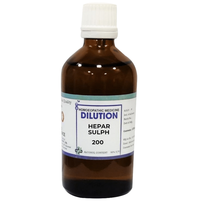 LDD Bioscience Hepar Sulph Dilution 200
