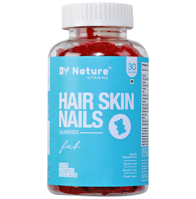 By Nature Hair Skin Nails Gummy