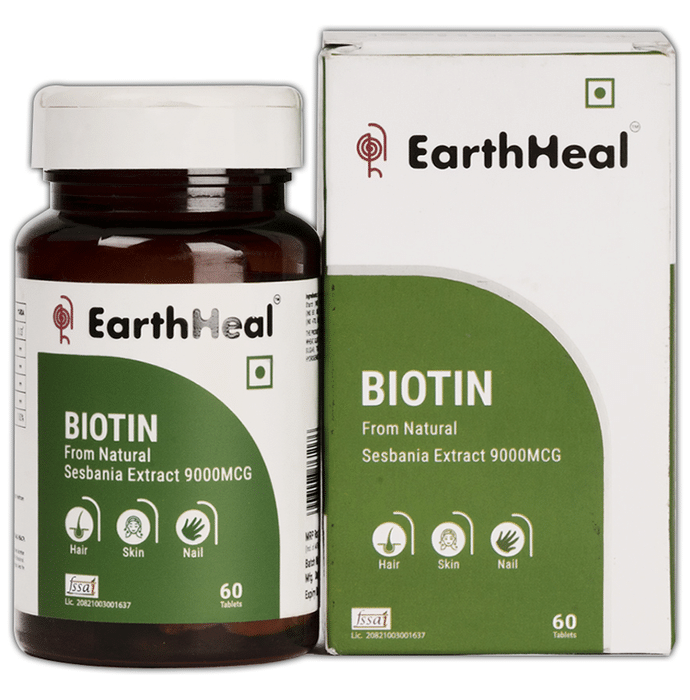 EarthHeal Biotin Tablet