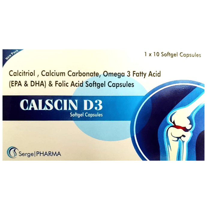 Calscin D3 Softgel Capsule