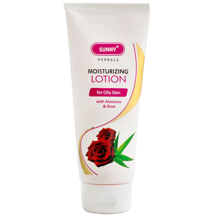 Bakson's Sunny Herbals Moisturizing Lotion with Aloevera & Rose