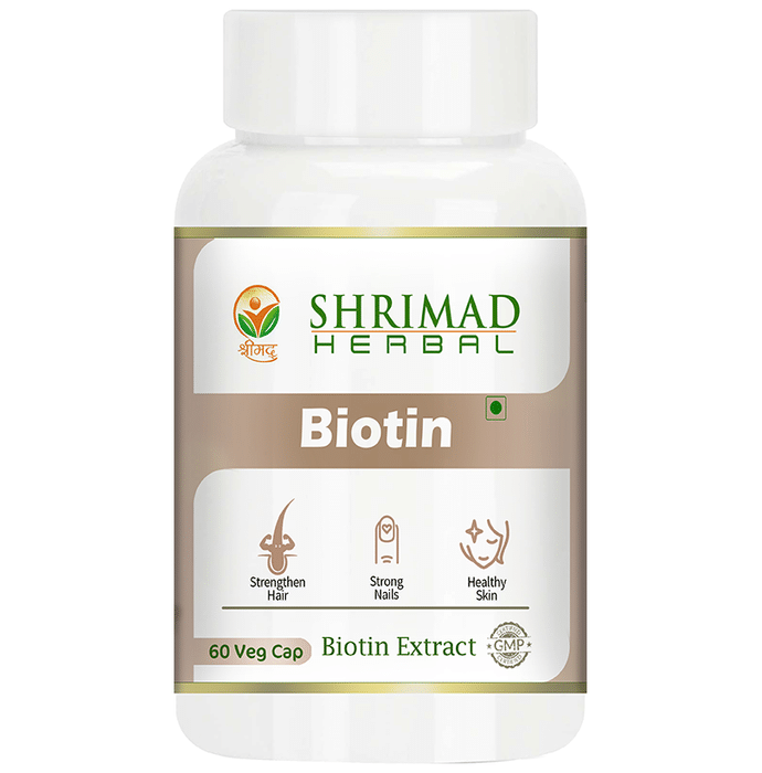 Shrimad Herbal Biotin Veg Capsule