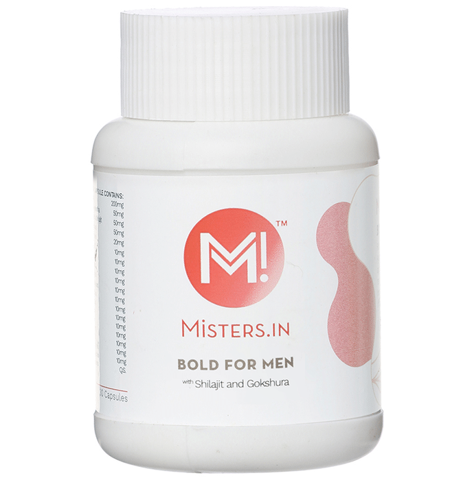Misters.In Bold for Men Capsule with Shilajit and Gokshura (30 Each)