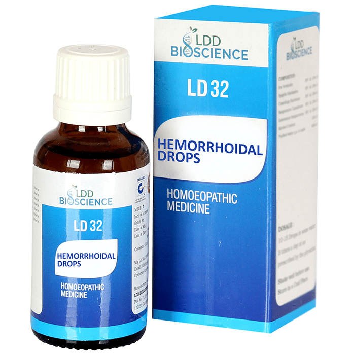 LDD Bioscience LD 32 Hemorrhoidal Drop