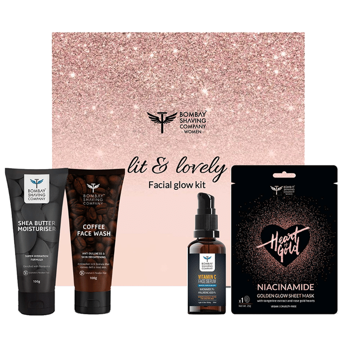 Bombay Shaving Company Lit & Lovely Facial Glow Kit