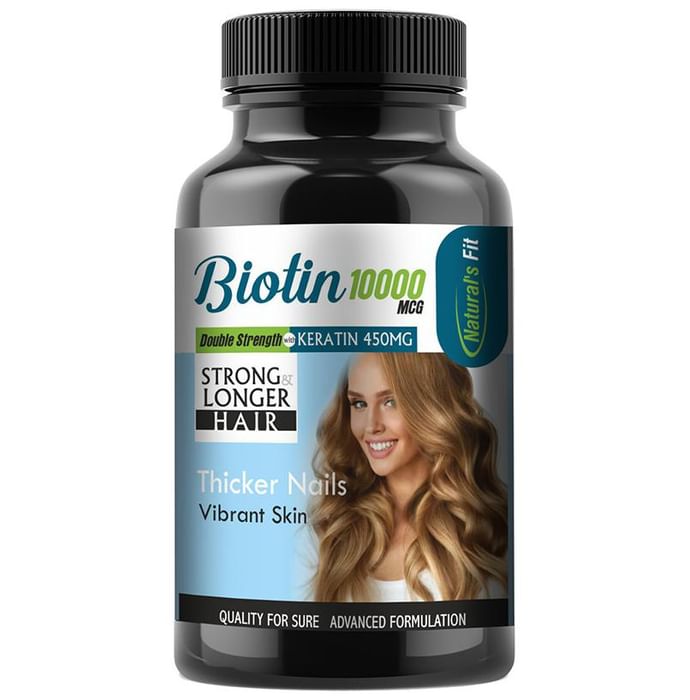 Natural's Fit Biotin 10000mcg Capsule