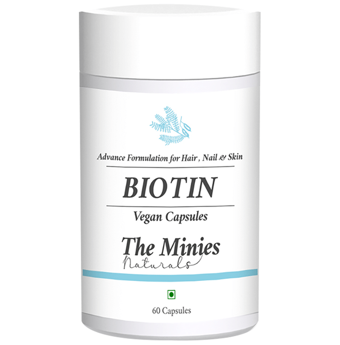 The Minies Naturals Biotin Vegan Capsule