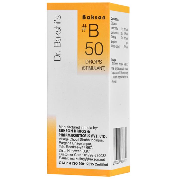 Bakson B50 Stimulant Drop