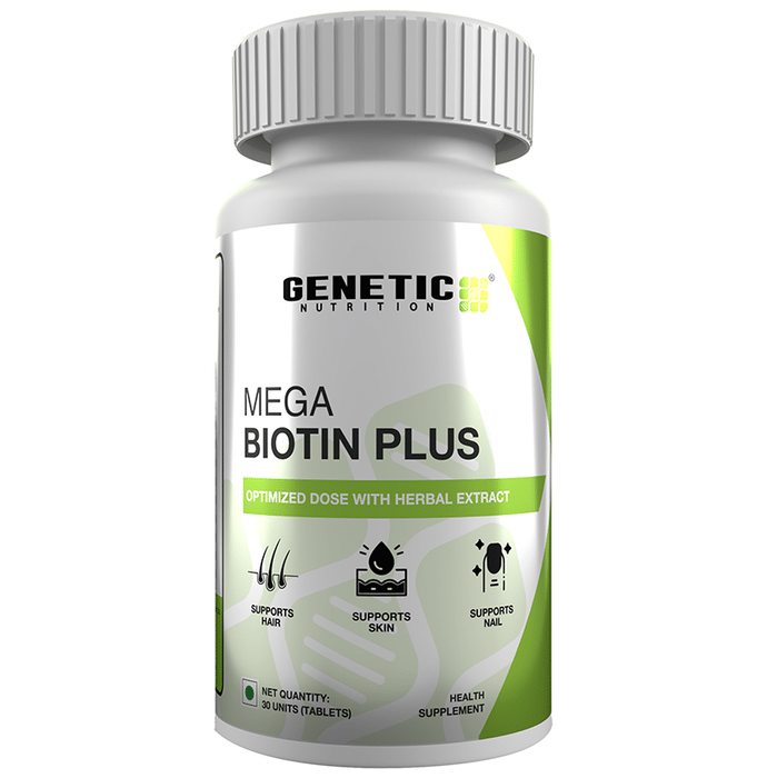Genetic Nutrition Mega Biotin Plus Tablet