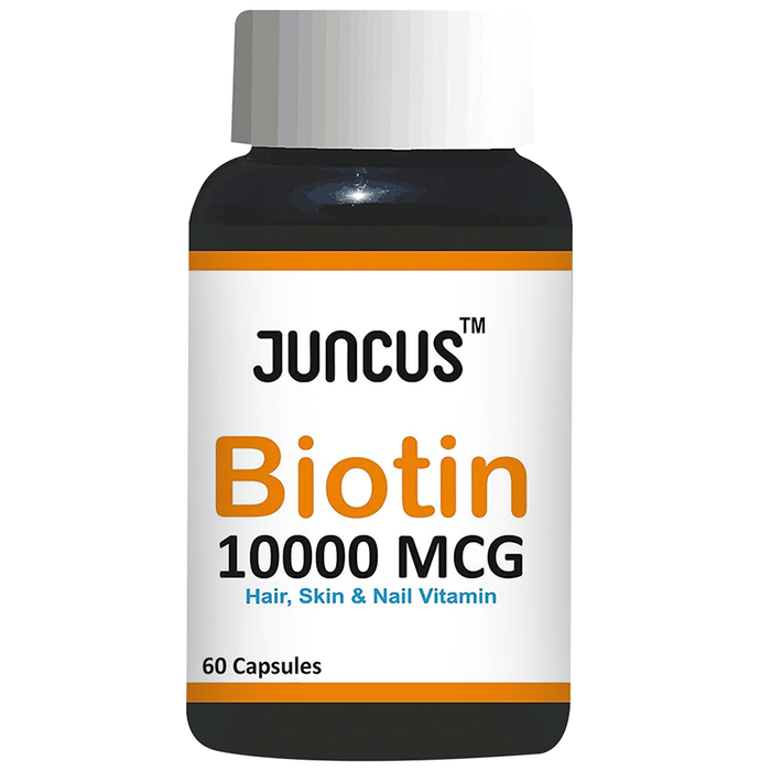 Juncus Biotin 10000mcg Capsule