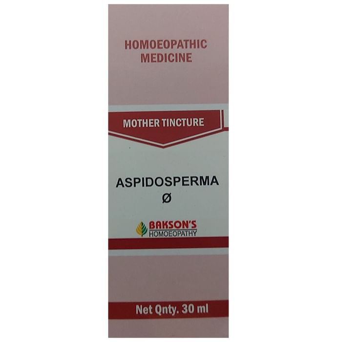 Bakson's Aspidosperma Q Mother Tincture