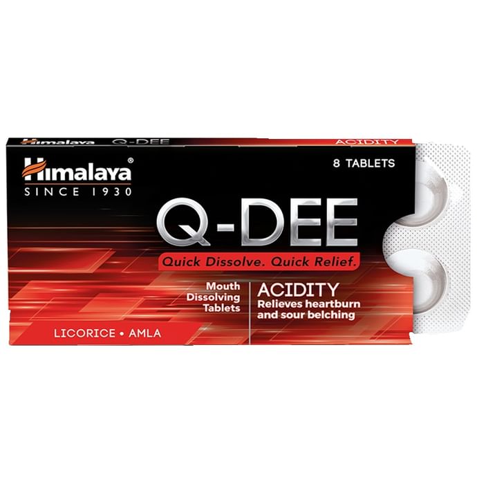 Himalaya Q-Dee Acidity Tablet MD Liquorice Amla