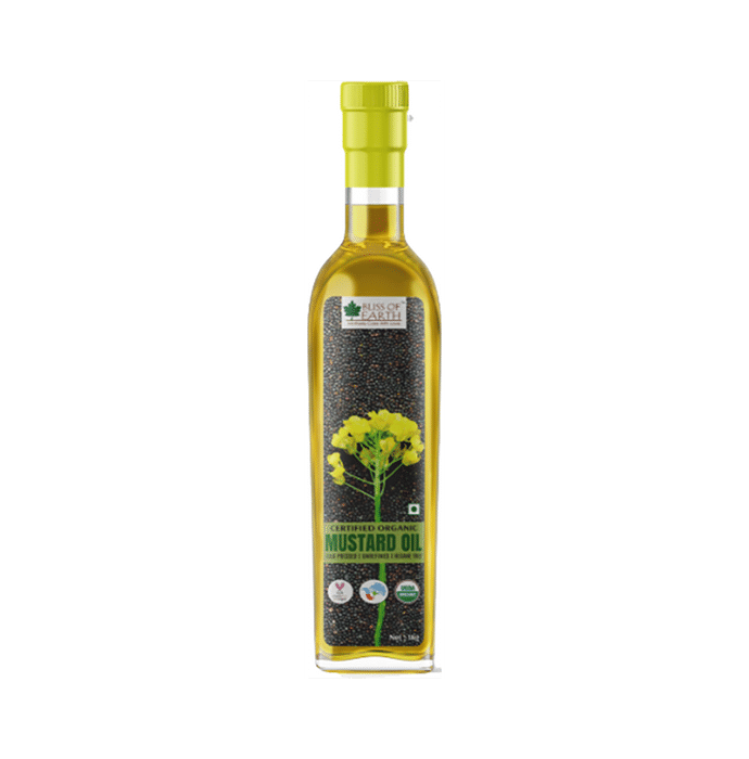 Bliss of Earth Certified Organic Mustard Oil
