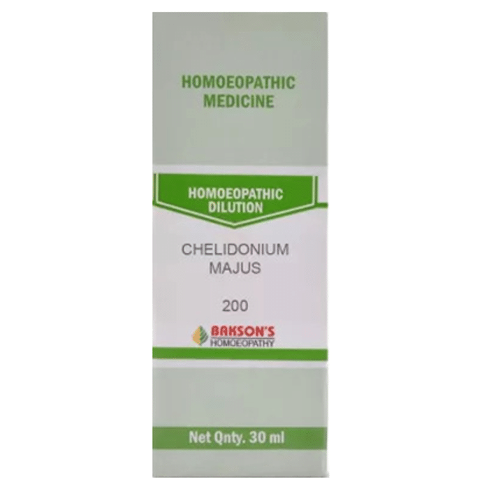 Bakson's Chelidonium Majus Dilution 200