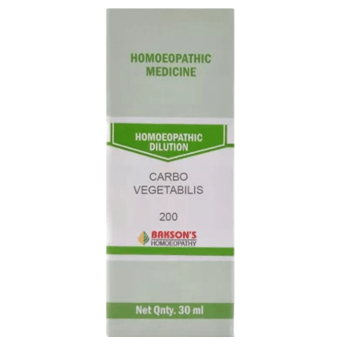 Bakson's Carbo Vegetabilis Dilution 200