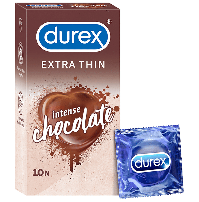 Durex Extra Thin Condom Intense Chocolate