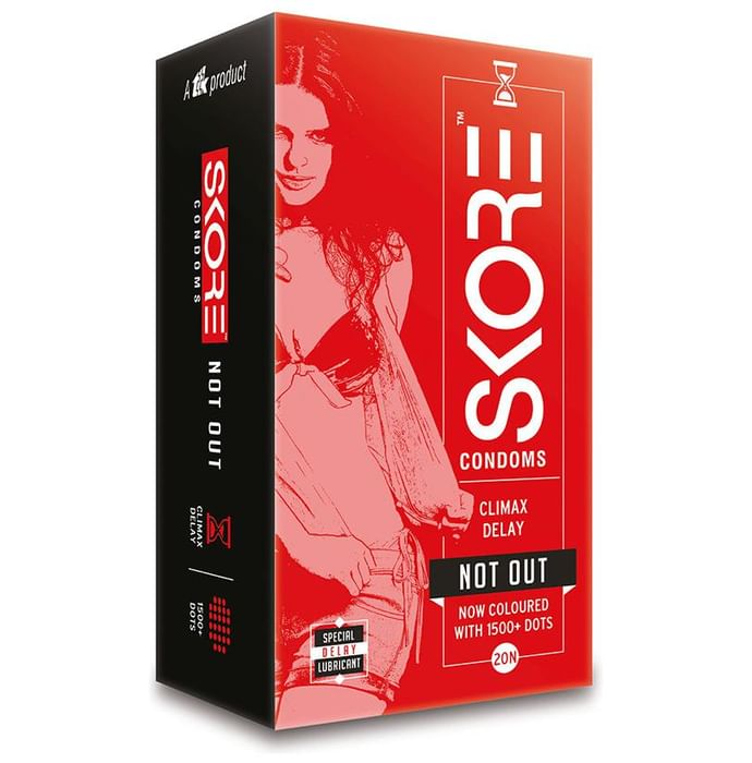 Skore Not Out Climax Delay Condom