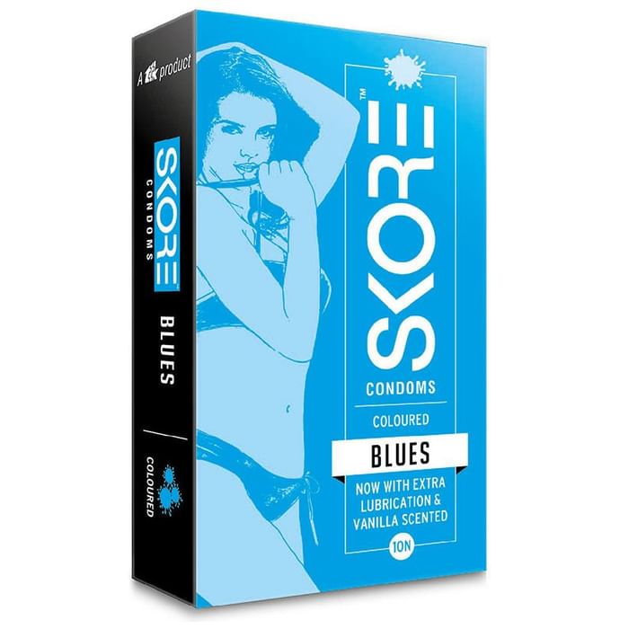 Skore Blues Condom