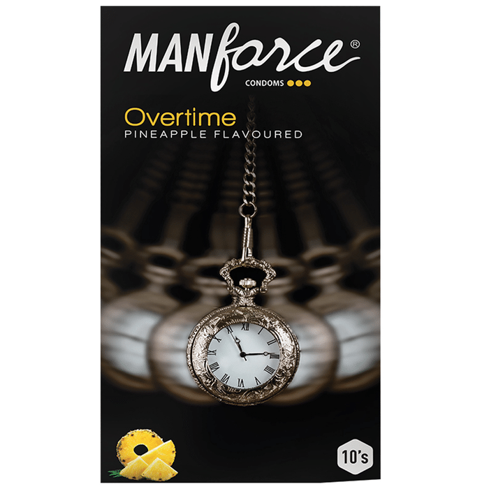 Manforce Condom Overtime Pineapple
