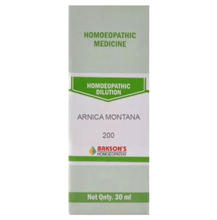 Bakson's Arnica Montana Dilution 200