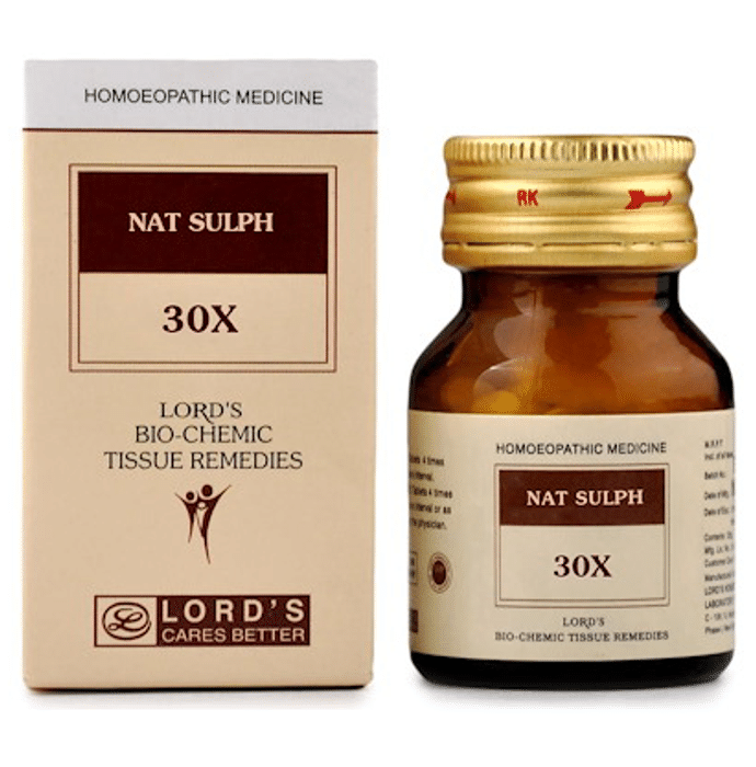 Lord's Nat Sulph Biochemic Tablet 30X