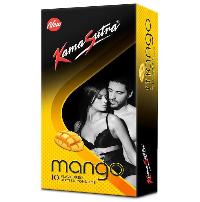 KamaSutra Dotted Condom Mango