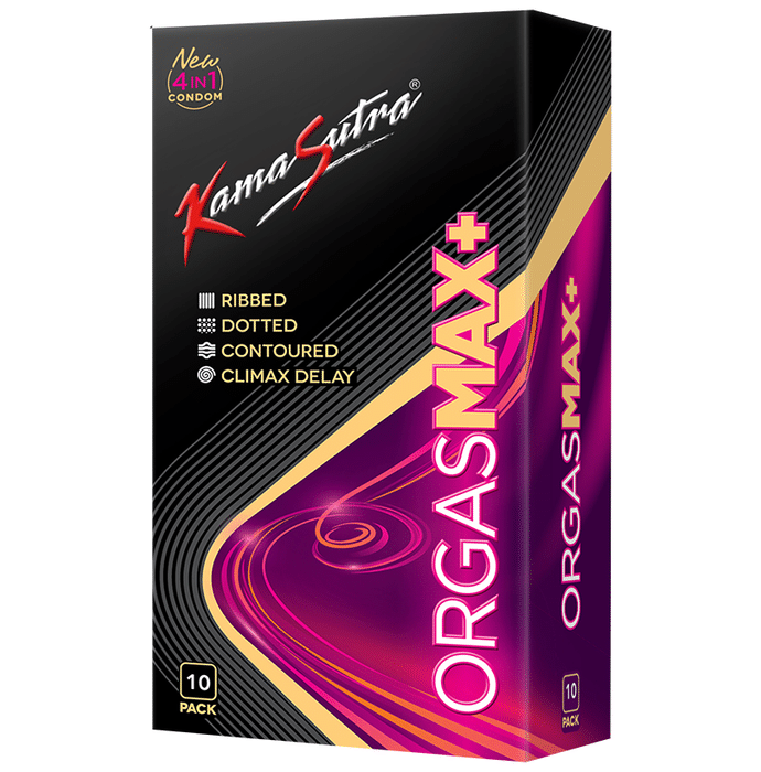 KamaSutra Orgasmax+ 4 in 1 Condom