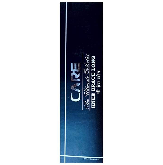 Care Knee Brace Long Black XL
