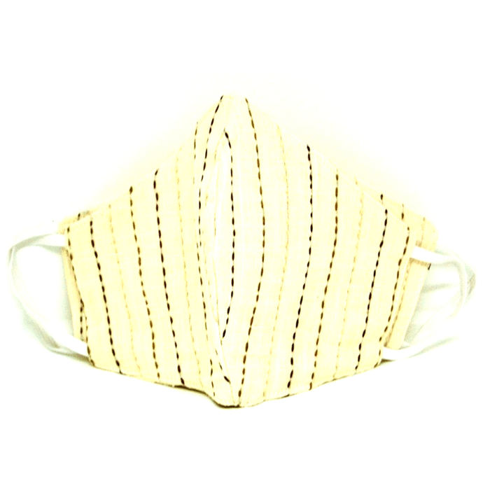 Enorgen Designer 100% Cotton Washable Reusable Protective Face Mask White