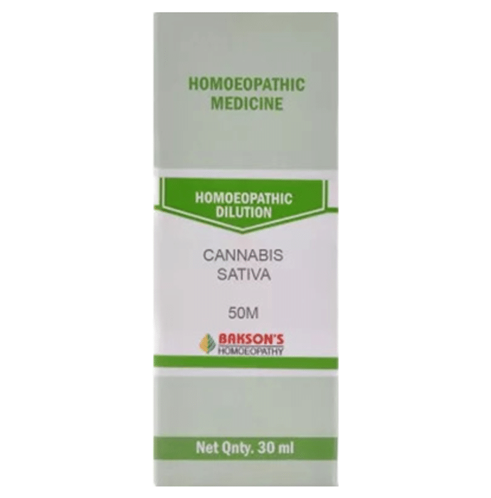 Bakson's Cannabis Sativa Dilution 50M