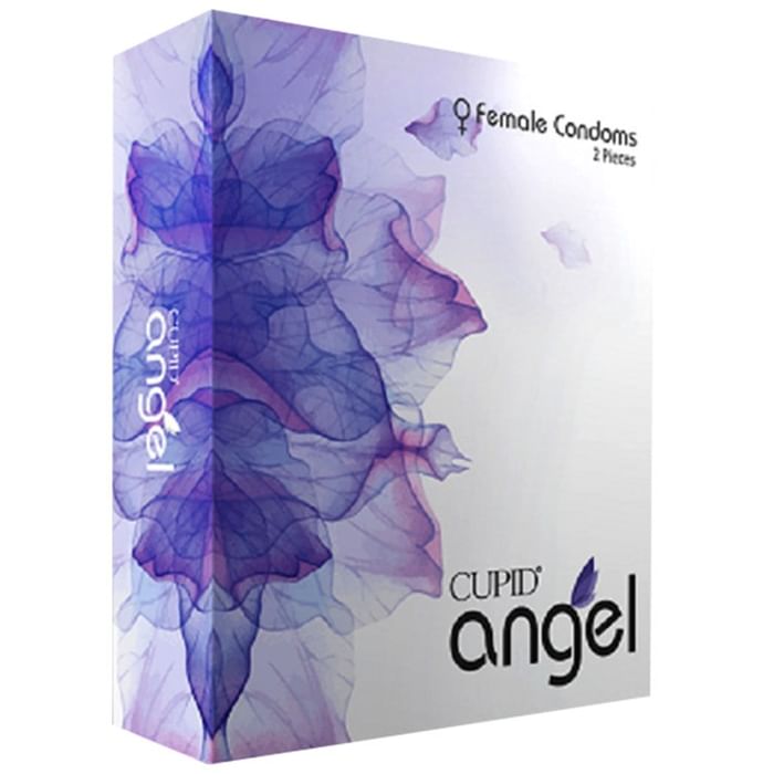 Cupid Angel Female Condom (2 Each) Lavender