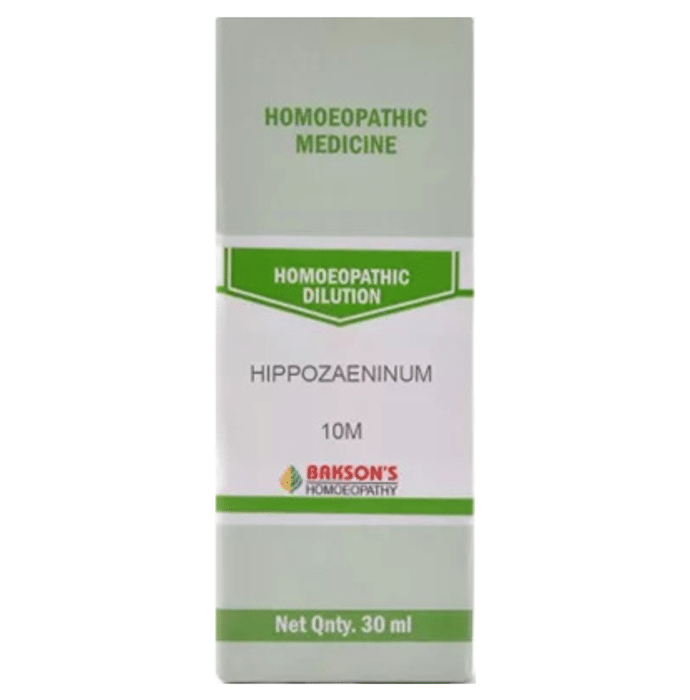 Bakson's Hippozaeninum Dilution 10M