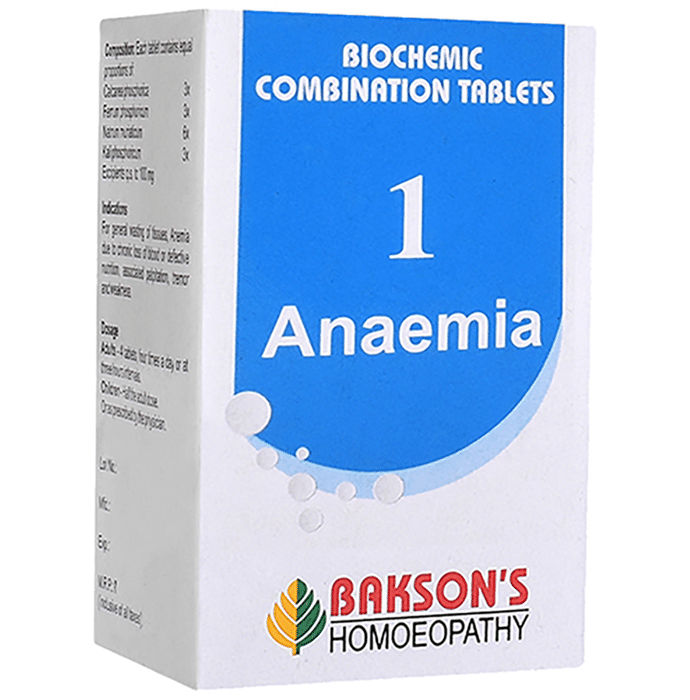 Bakson's Biocombination 1 Tablet