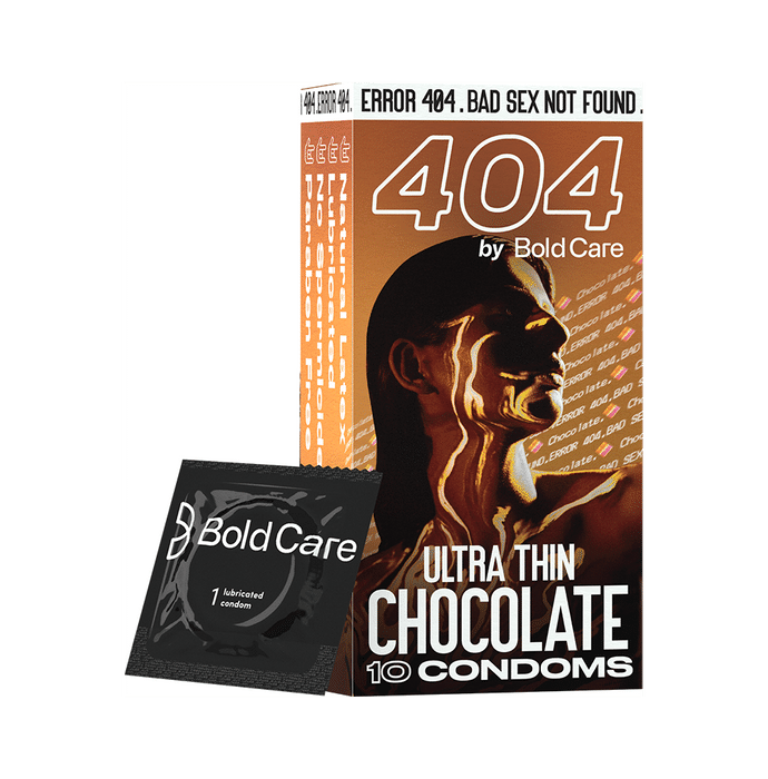 Bold Care 404 By Bold Care Condom Ultra Thin Chocolate