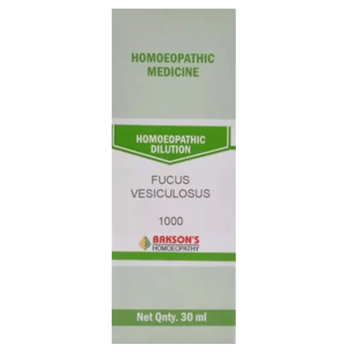 Bakson's Fucus Vesiculosus Dilution 1000 CH