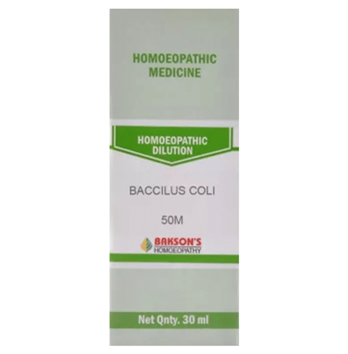 Bakson's Baccilus Coli Dilution 50M