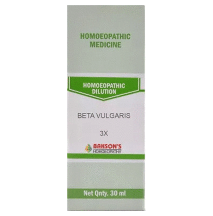 Bakson's Beta Vulgaris Dilution 3X