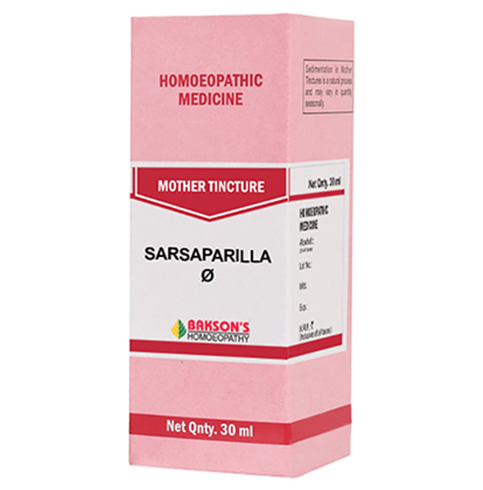 Bakson's Sarsaparilla Mother Tincture Q
