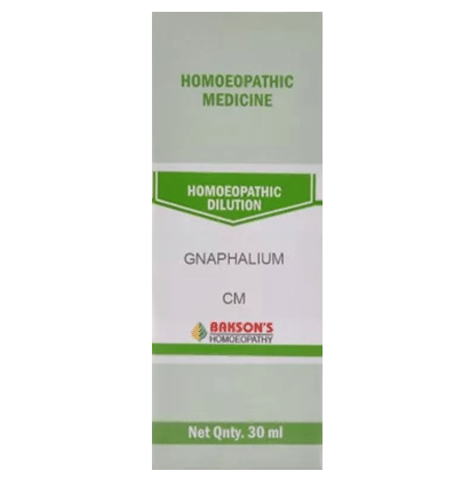 Bakson's Gnaphalium Dilution CM