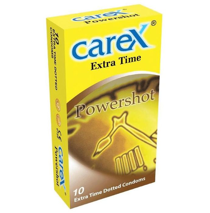 Carex Powershot Extra Time Condom