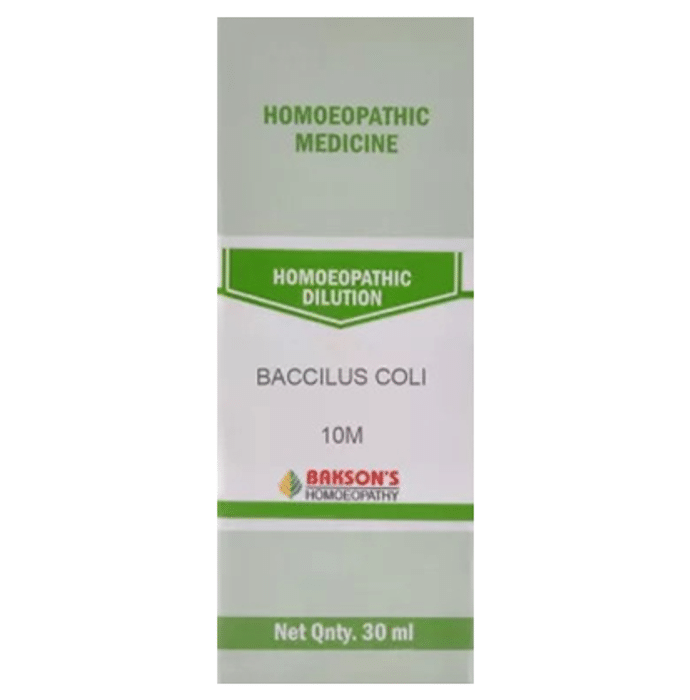 Bakson's Baccilus Coli Dilution 10M