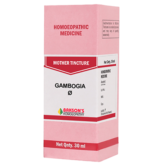Bakson's Gambogia Mother Tincture Q