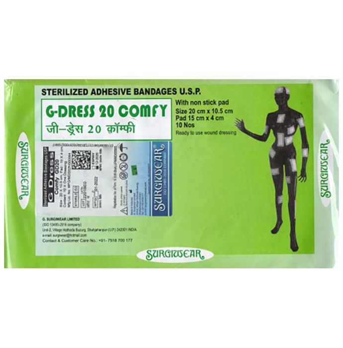 Surgiwear G Dress Comfy GD20 Bandage 20cm x 10.5cm