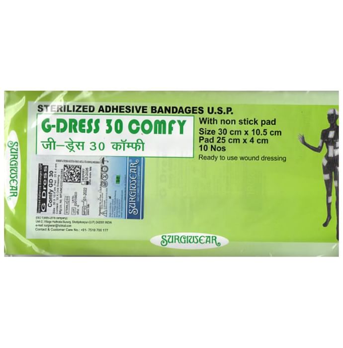 Surgiwear G Dress Comfy GD30 Bandage 30cm x 10.5cm