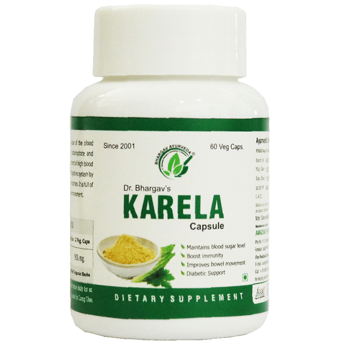 Dr.Bhargav’s Karela Veg Capsule