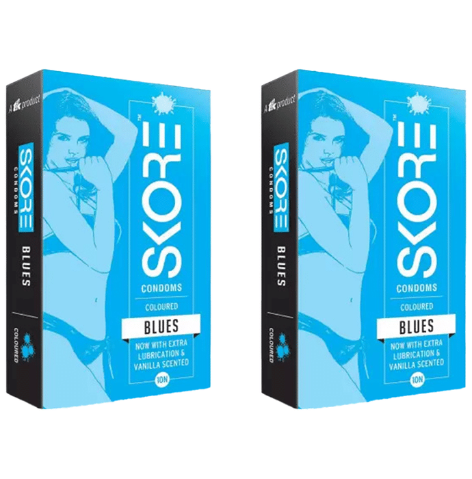 Skore Blues Condom (10 Each)
