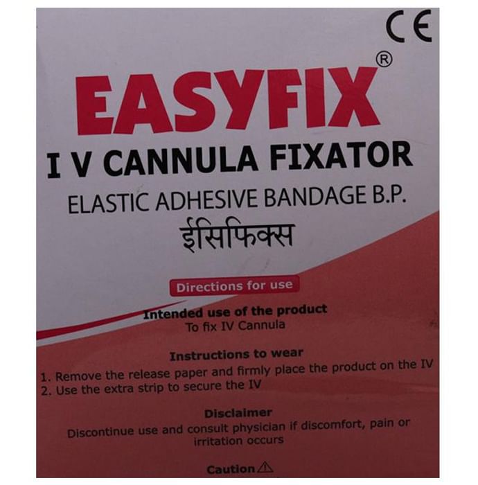 Easyfix IV Cannula Fixator Elastic Adhesive Bandage Medium