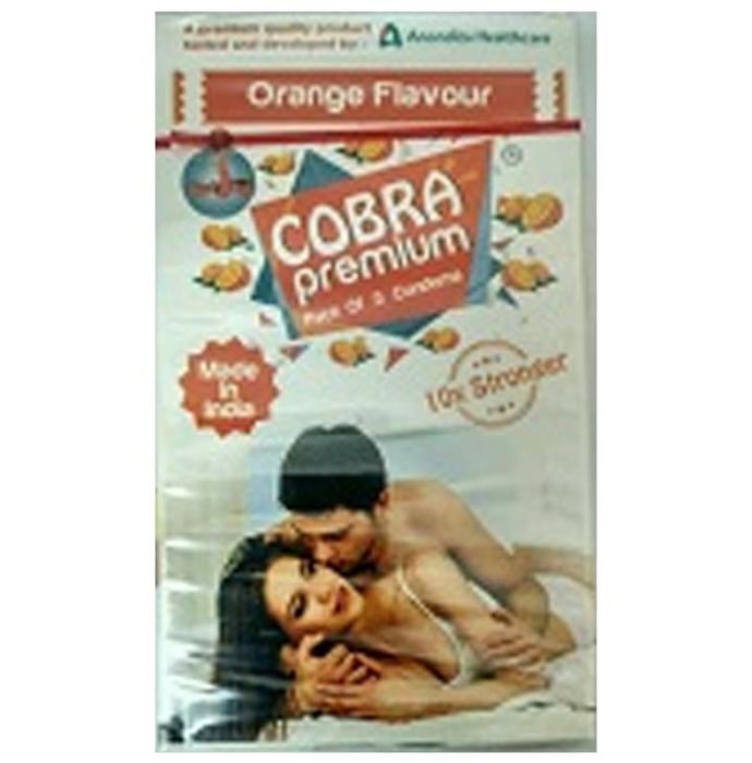 Cobra Premium Condom Orange